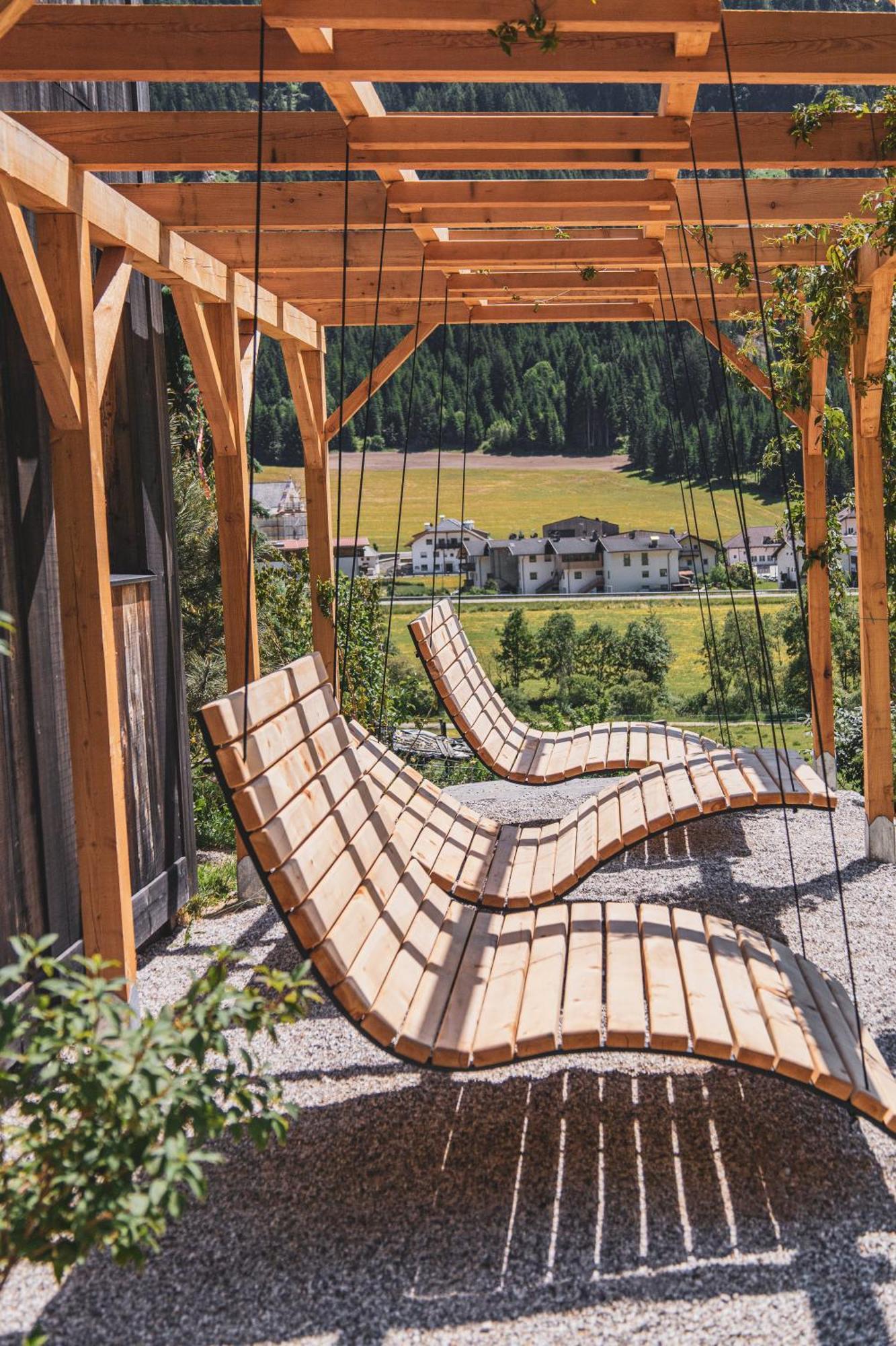Apparthotel Bio Natur Refugium Blaslahof Santa Maddalena in Casies エクステリア 写真