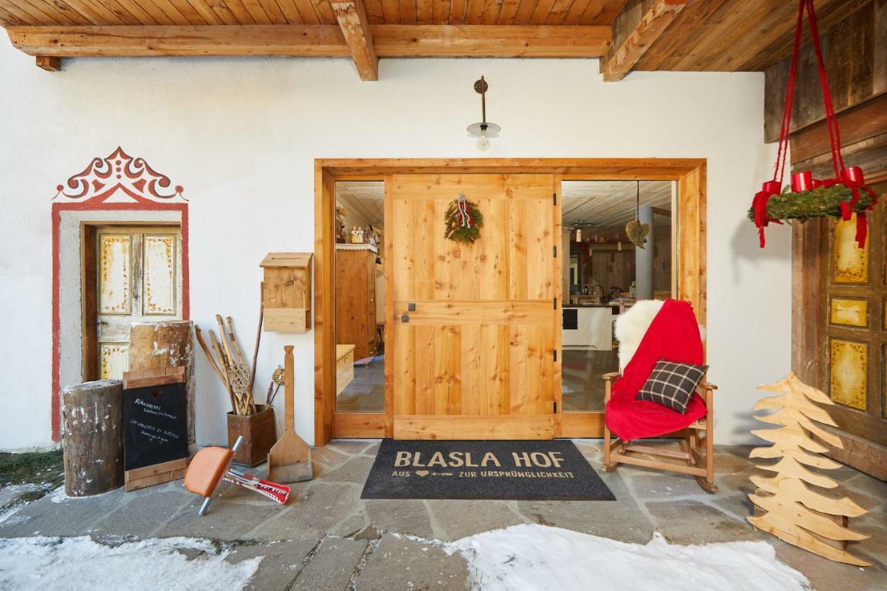 Apparthotel Bio Natur Refugium Blaslahof Santa Maddalena in Casies エクステリア 写真