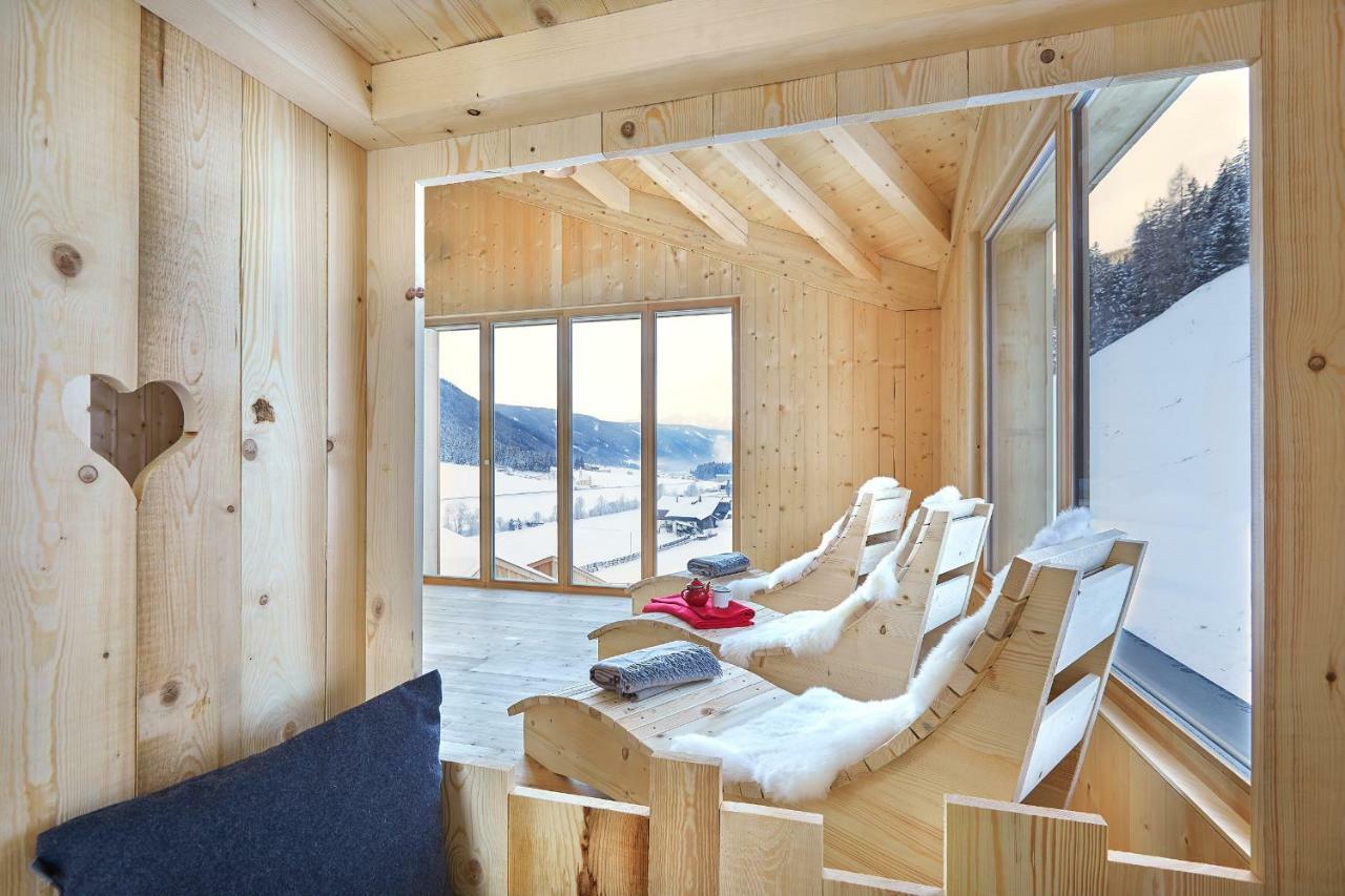 Apparthotel Bio Natur Refugium Blaslahof Santa Maddalena in Casies エクステリア 写真